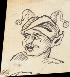 Testa Maschile Grottesca